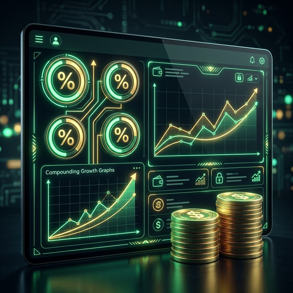 High-Yield Staking Interface